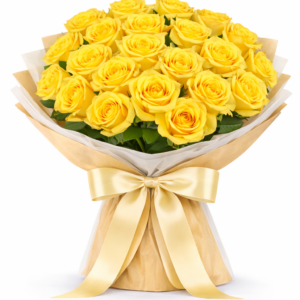 24 Rosas Amarelas