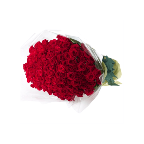 Buquê de 100 rosas ; Ramo de 100 Rosas ; Bouquet of 100 red roses