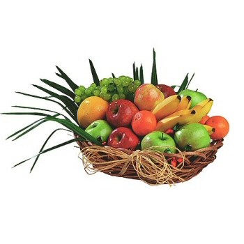 Cesta de Frutas Tropical - Floresnaweb