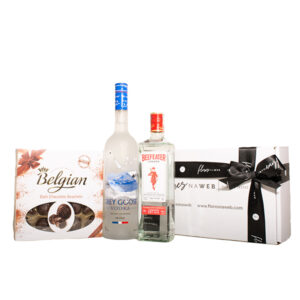 Gourmet Elegance Trio: Vodka, Gin & Chocolate