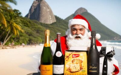 Canastas de Navidad en Río de Janeiro: ¡Hazlo diferente con FloresnaWeb!