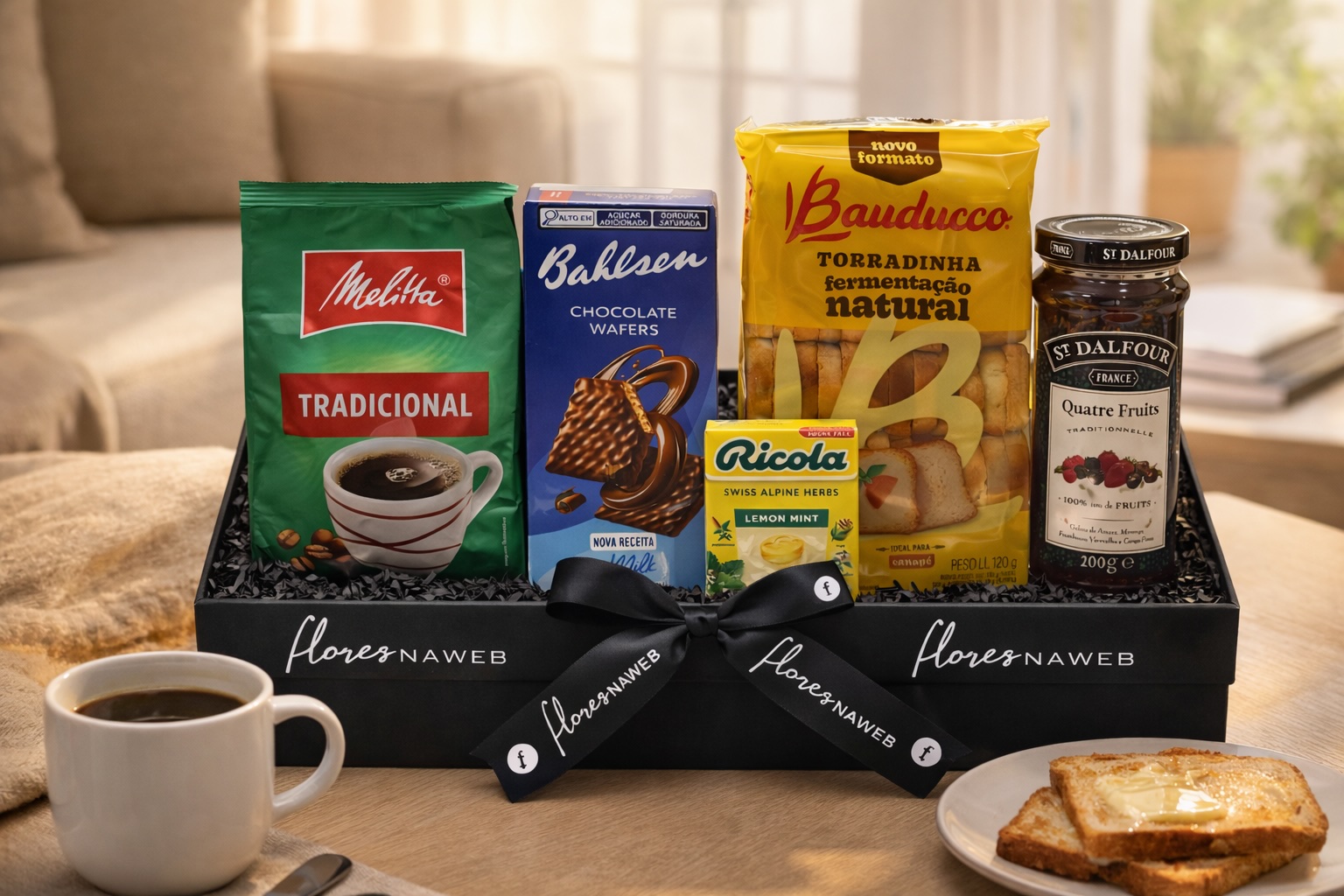 Cesta de Café y Dulces - Imagen 2